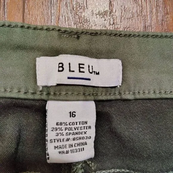 Bleu skinny cargo pants - Picture 3 of 5